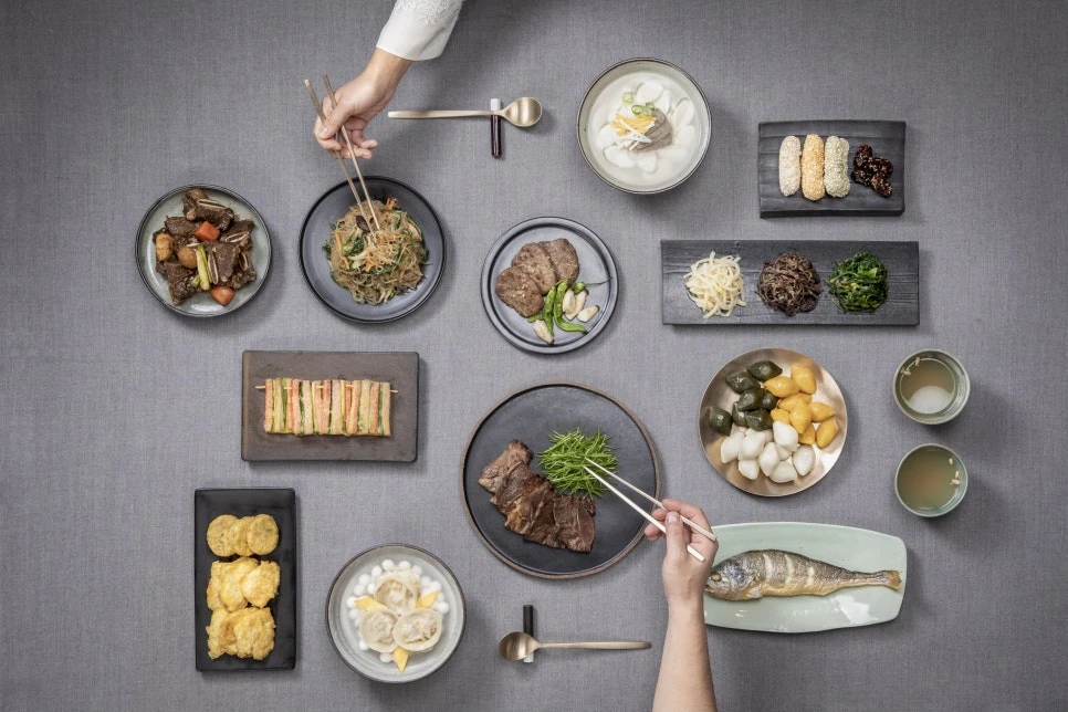Holiday meal illustration